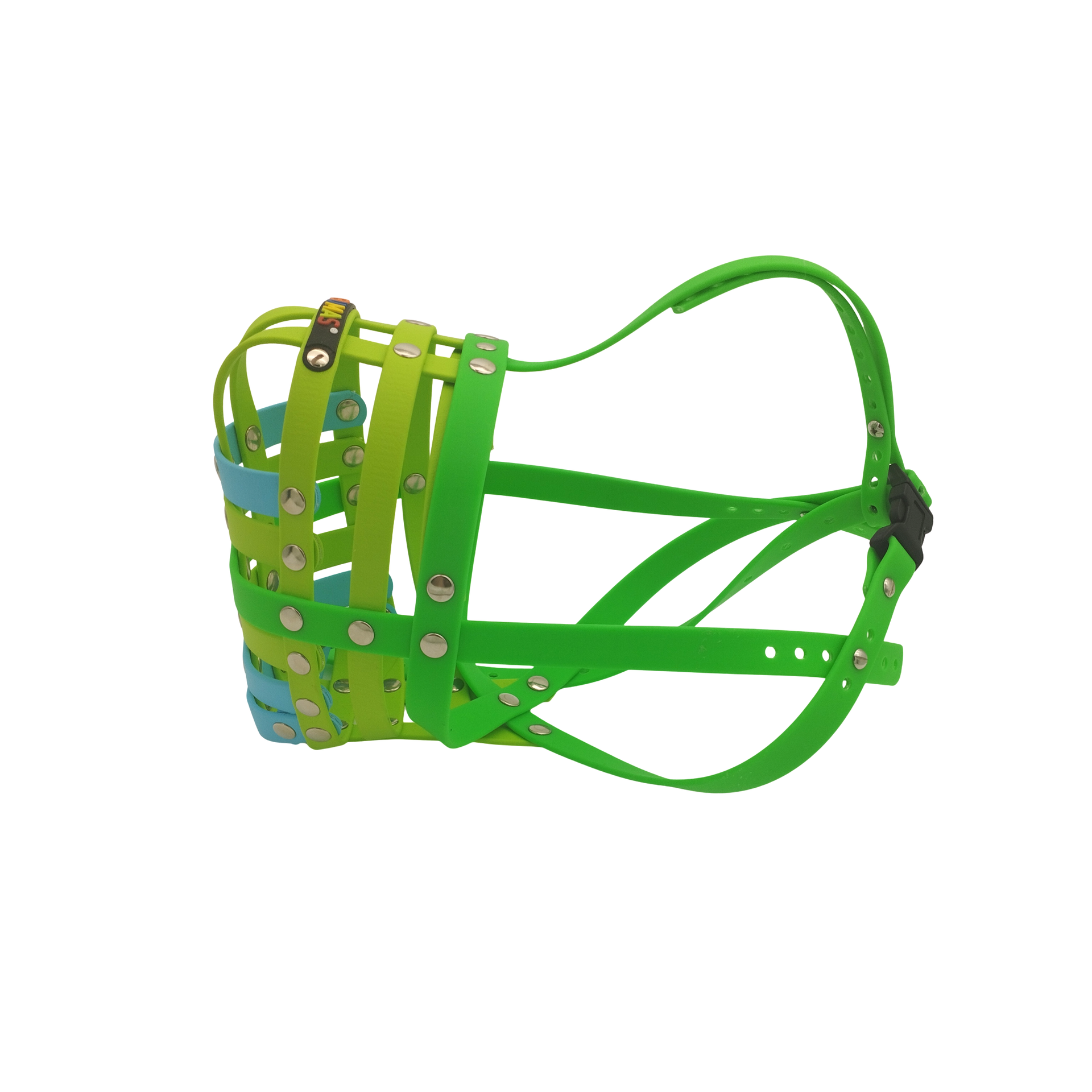 BUMAS Maulkorb neon grün-kiwi-kiwi