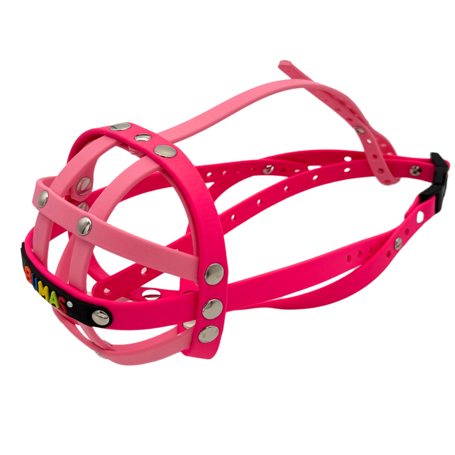 BUMAS Biothane Maulkorb für Boston Terrier