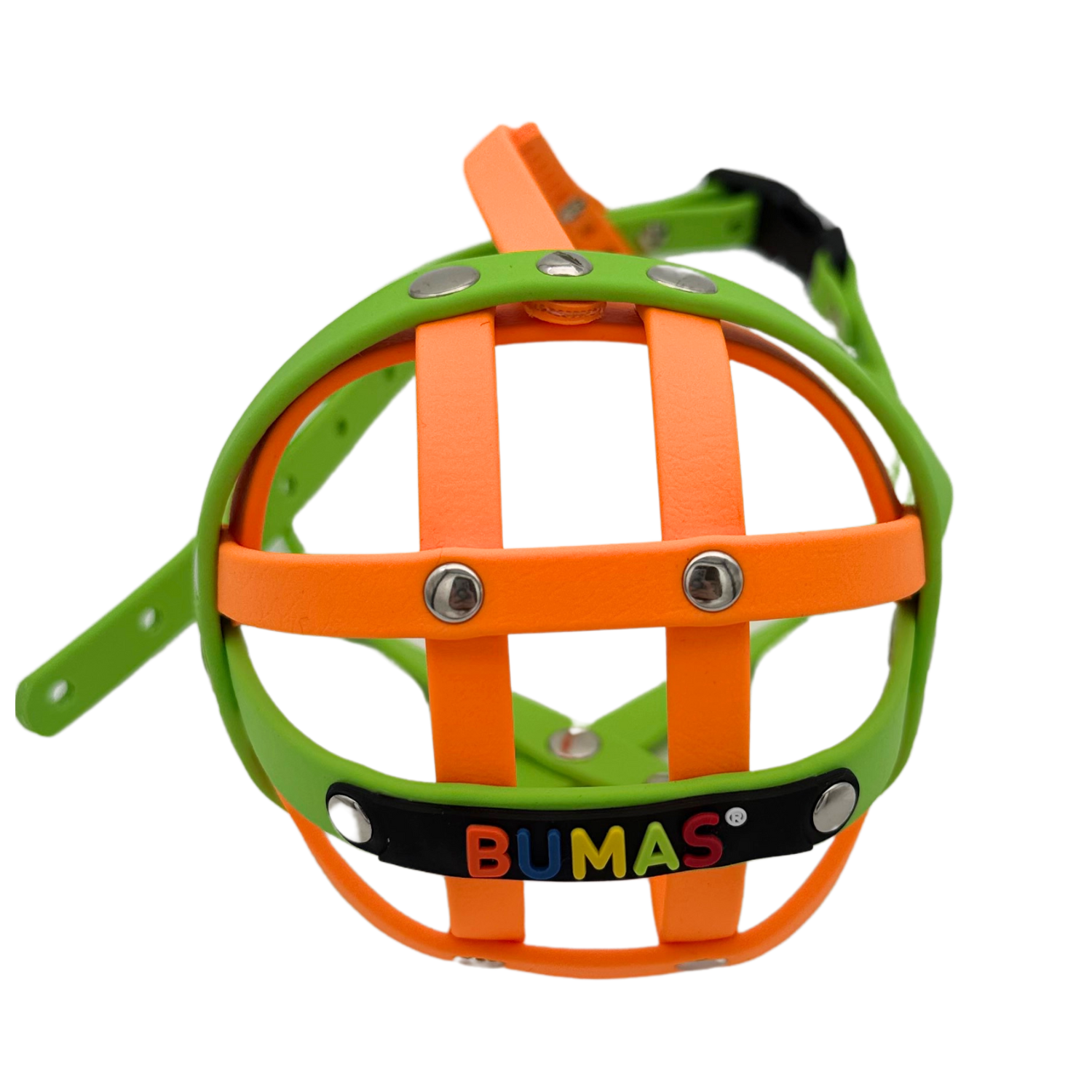 BUMAS Biothane Maulkorb für Französische Bulldogge