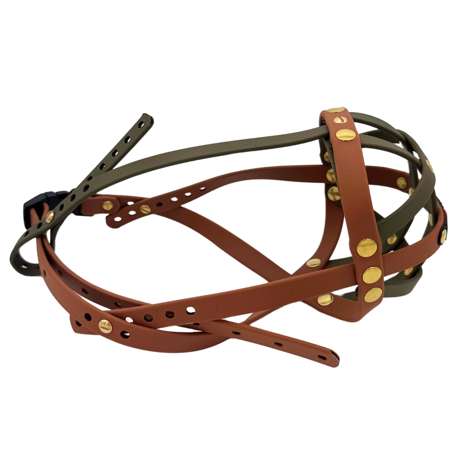 BUMAS Biothane Maulkorb für Französische Bulldogge