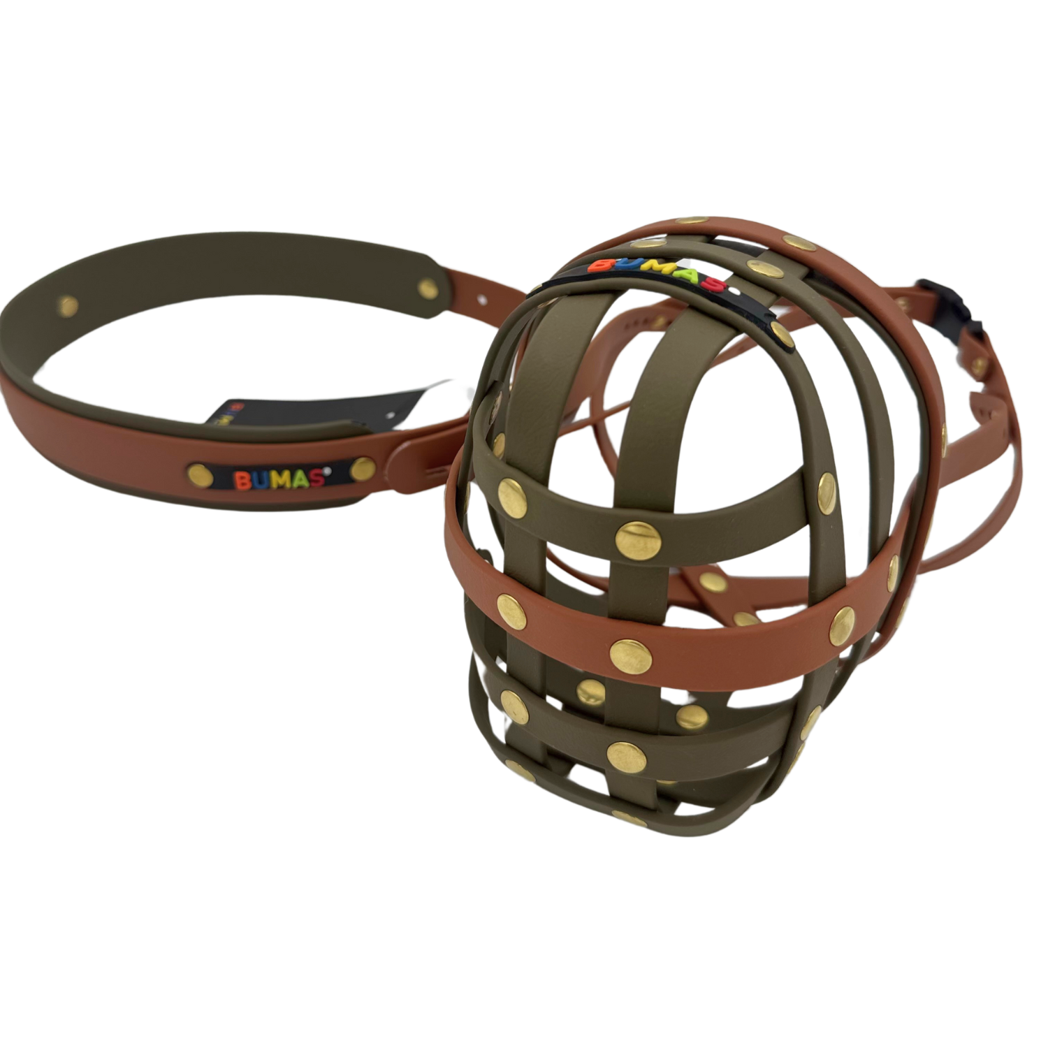 BUMAS Biothane Muzzle for Australian Shepherds