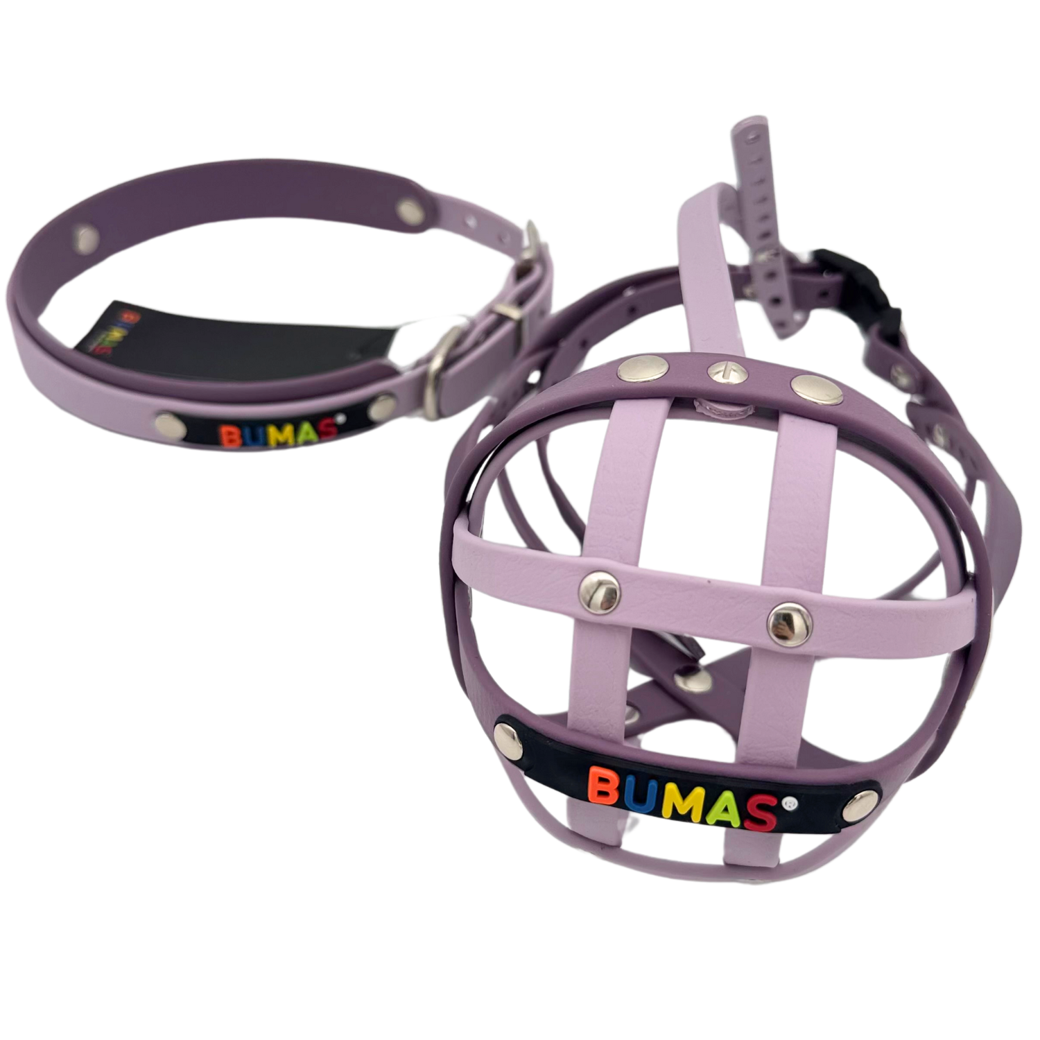 BUMAS Biothane Maulkorb für Boston Terrier