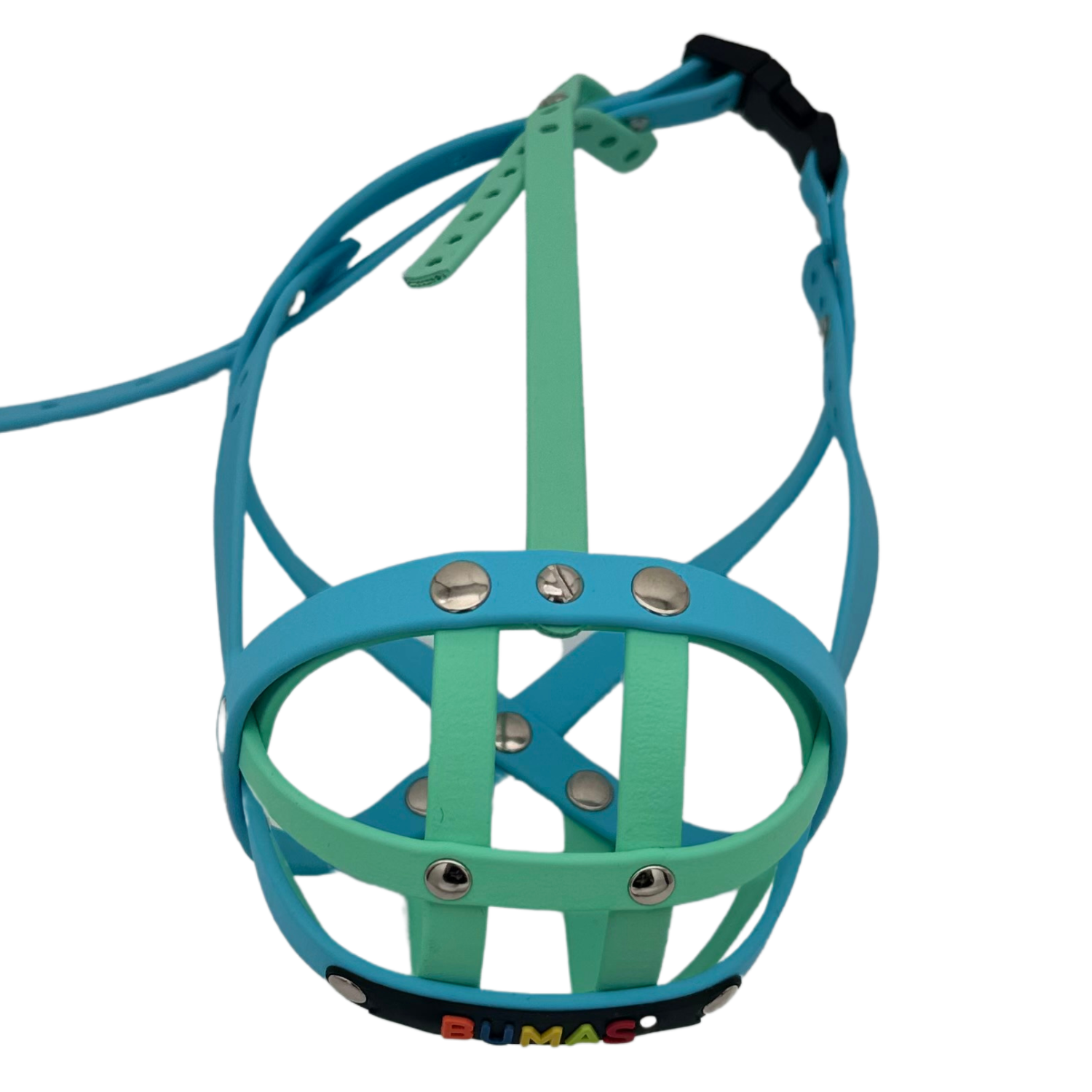 BUMAS Biothane Maulkorb für Französische Bulldogge