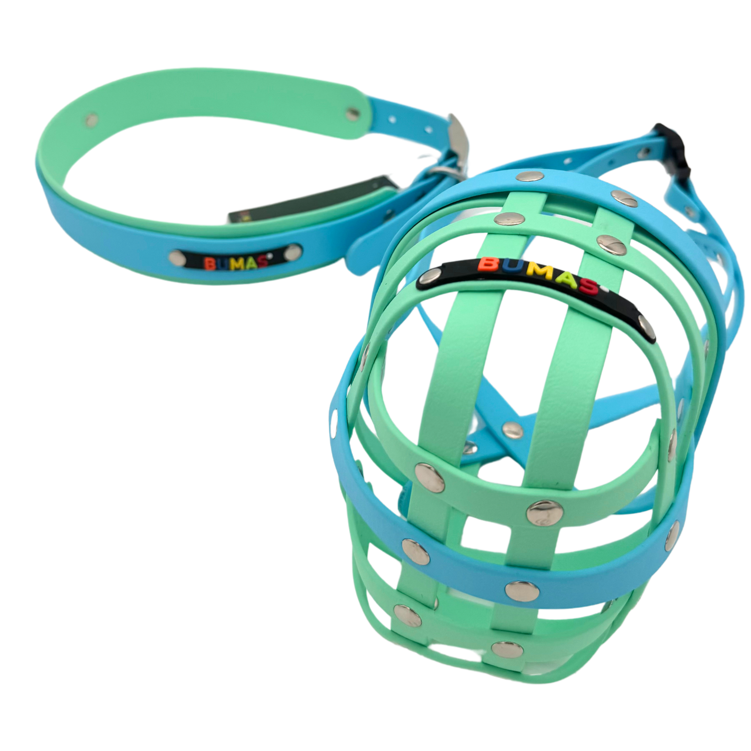 BUMAS Biothane Muzzle for Australian Shepherds