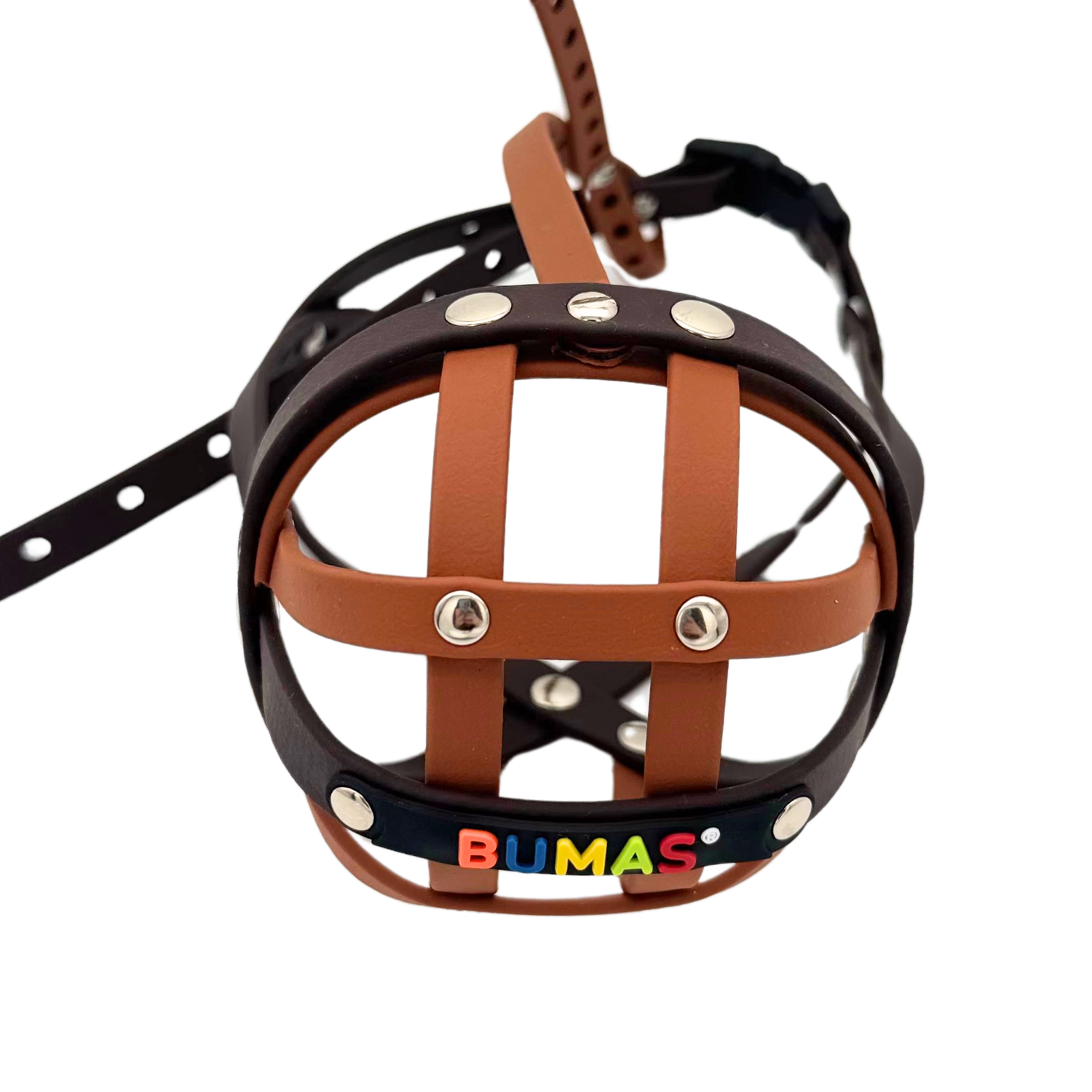 BUMAS Biothane Maulkorb für Französische Bulldogge