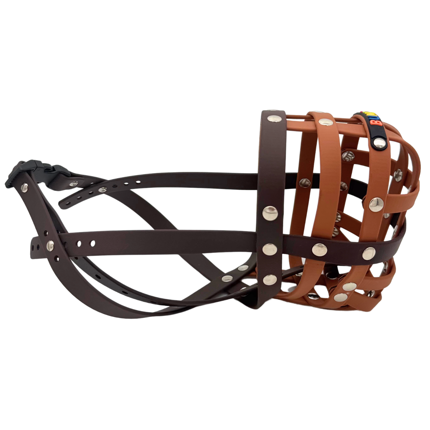 BUMAS Biothane Maulkorb für Dobermann