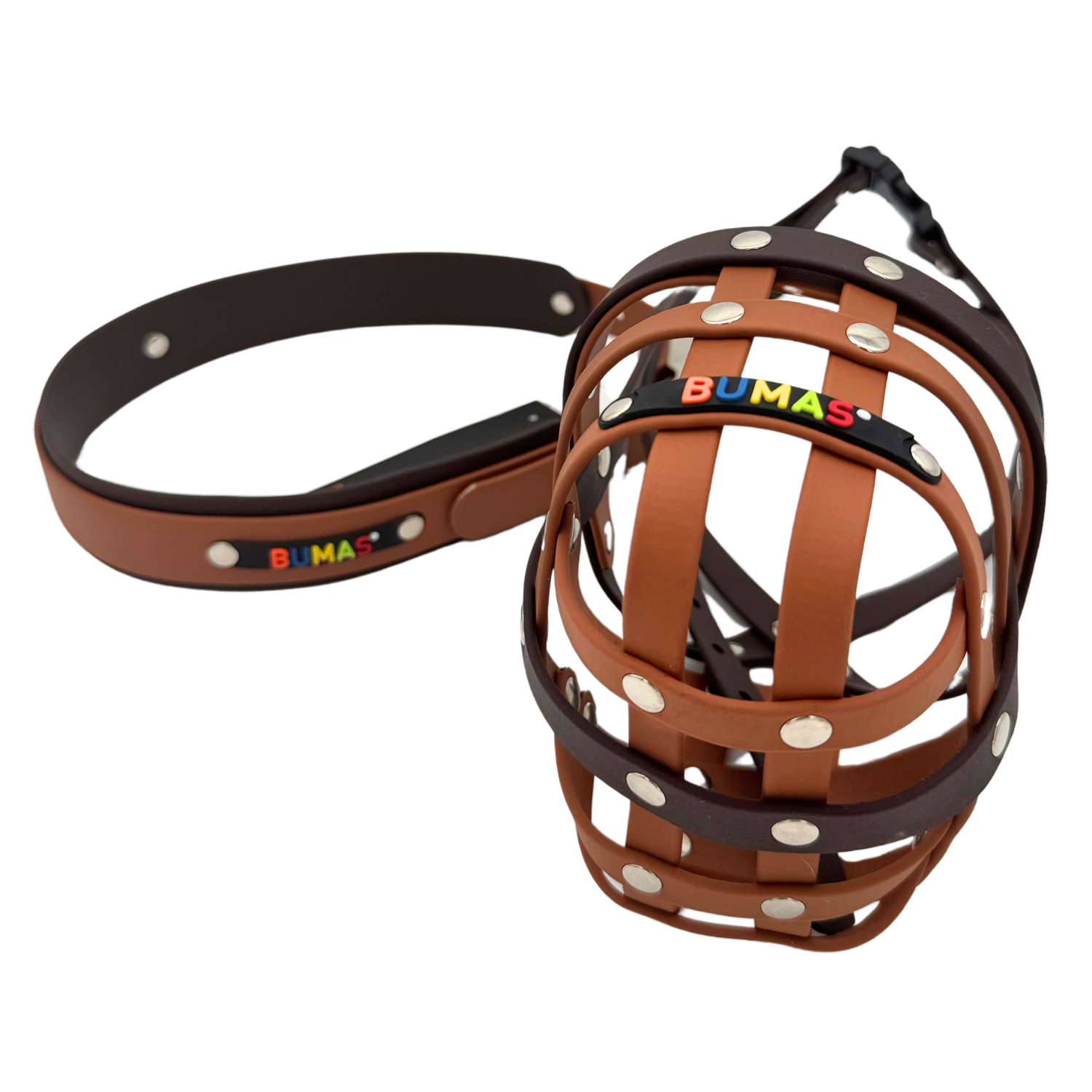 BUMAS Biothane Muzzle for Australian Shepherds