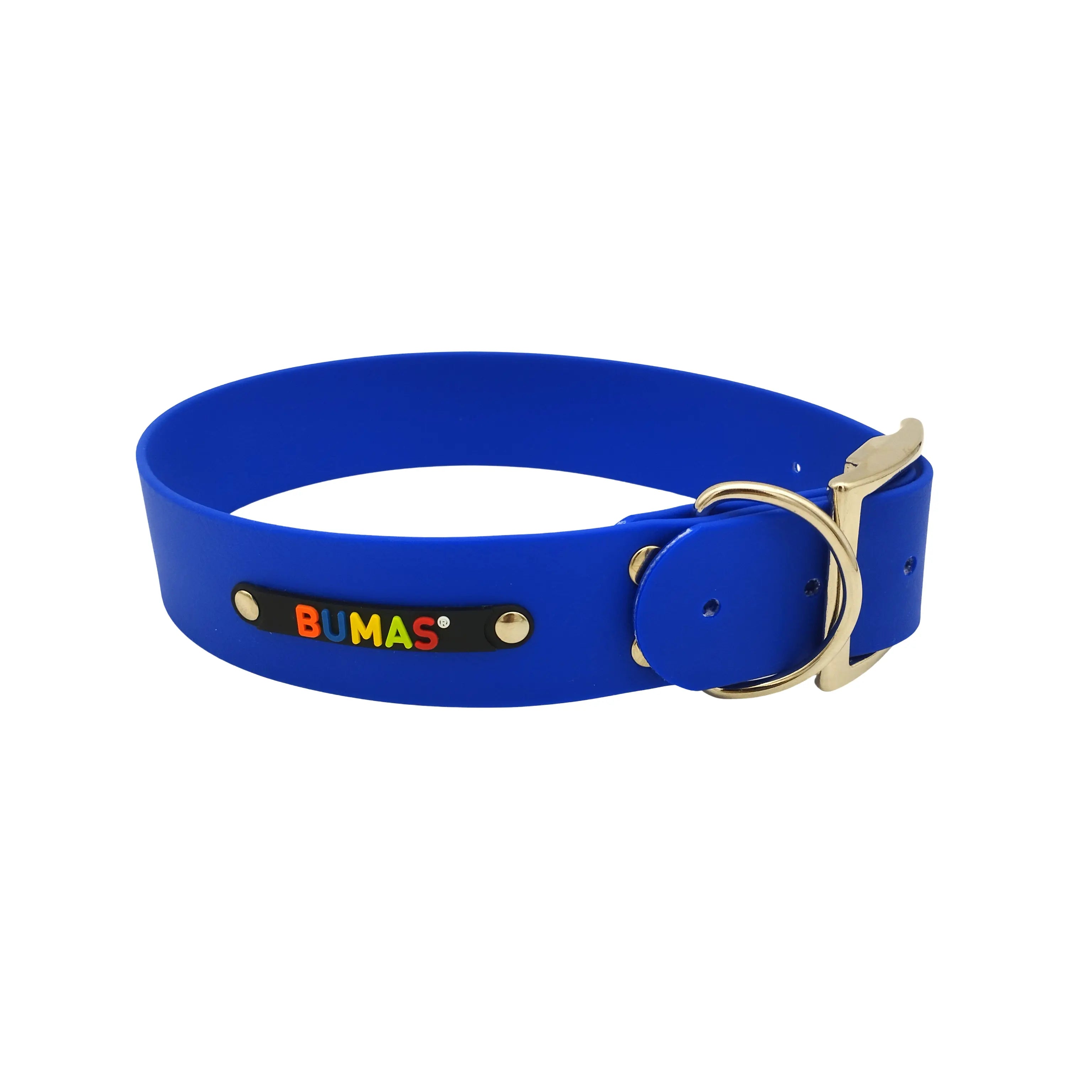 BUMAS Halsband Basic - blau