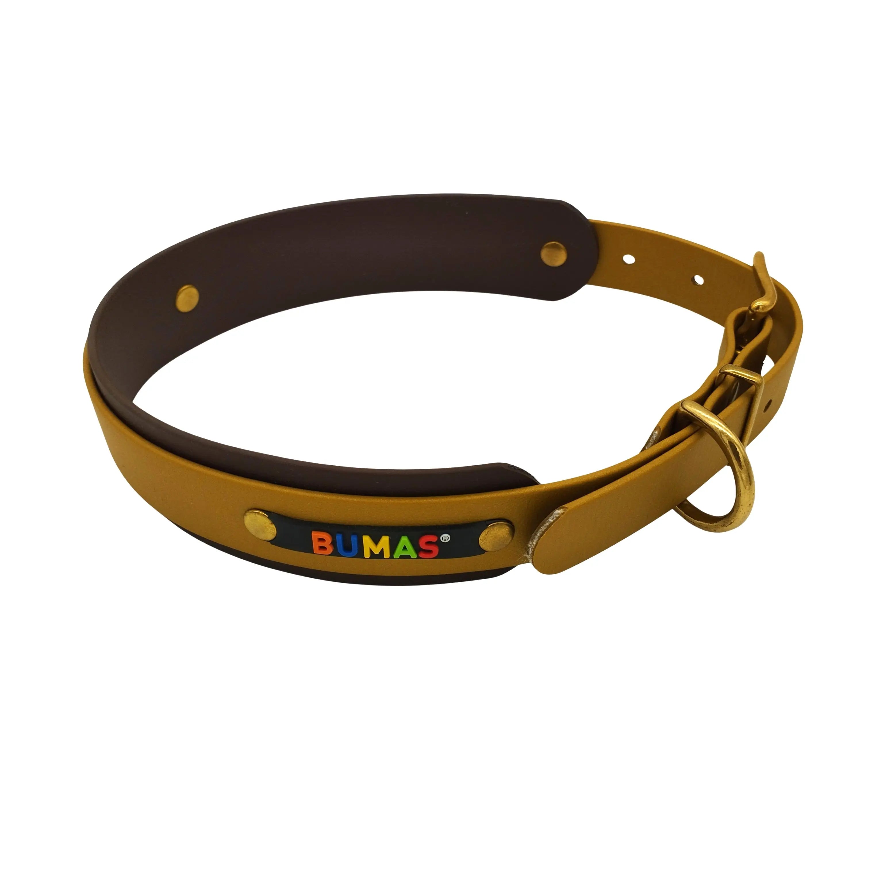 BUMAS Elements Halsband gold-braun 45-55cm