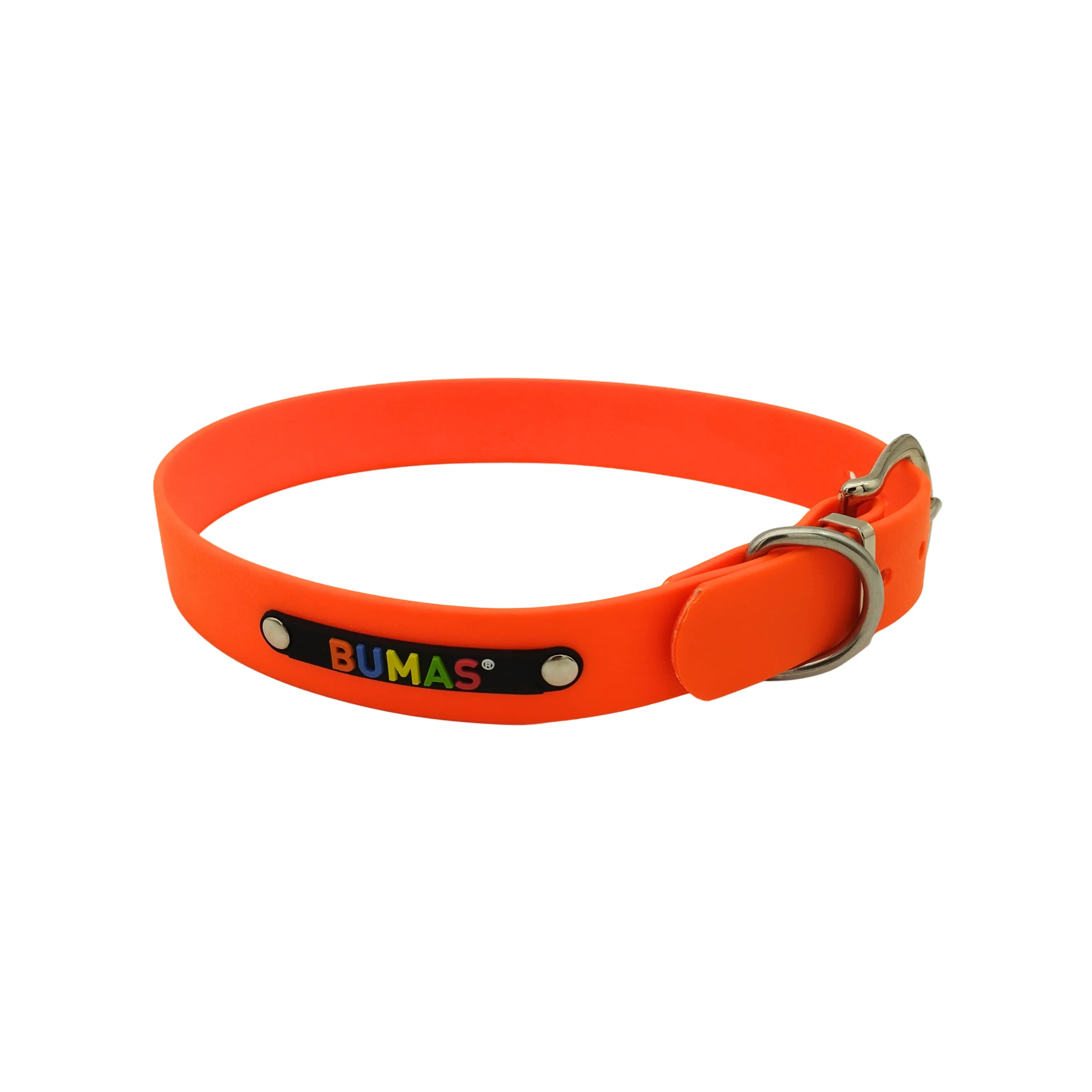 BUMAS Halsband Basic - neon orange