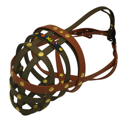 BUMAS Biothane Muzzle for Bull Terriers