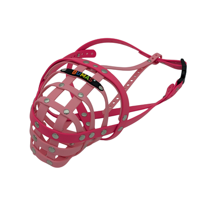 BUMAS Biothane Muzzle for Miniature Bull Terriers