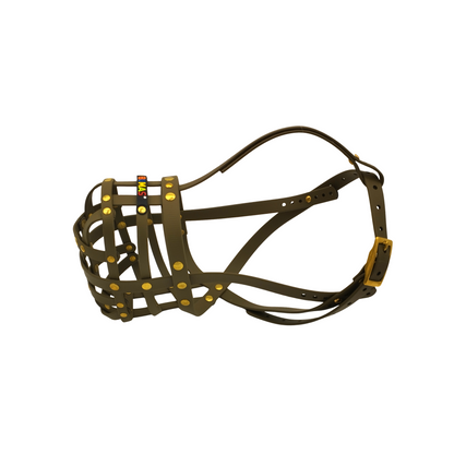 BUMAS Maulkorb olivgrün-olivgrün-olivgrün