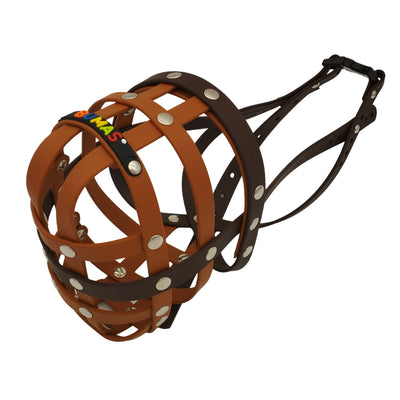 BUMAS Biothane Muzzle for Rhodesian Ridgeback