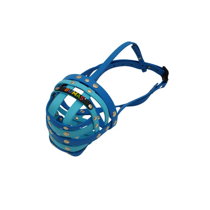 BUMAS Maulkorb hellblau-himmelblau-himmelblau