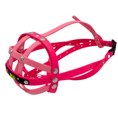 BUMAS Biothane Maulkorb für Boston Terrier