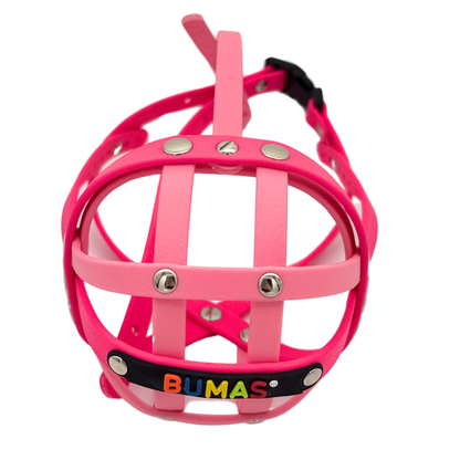 BUMAS Biothane Maulkorb für Boston Terrier