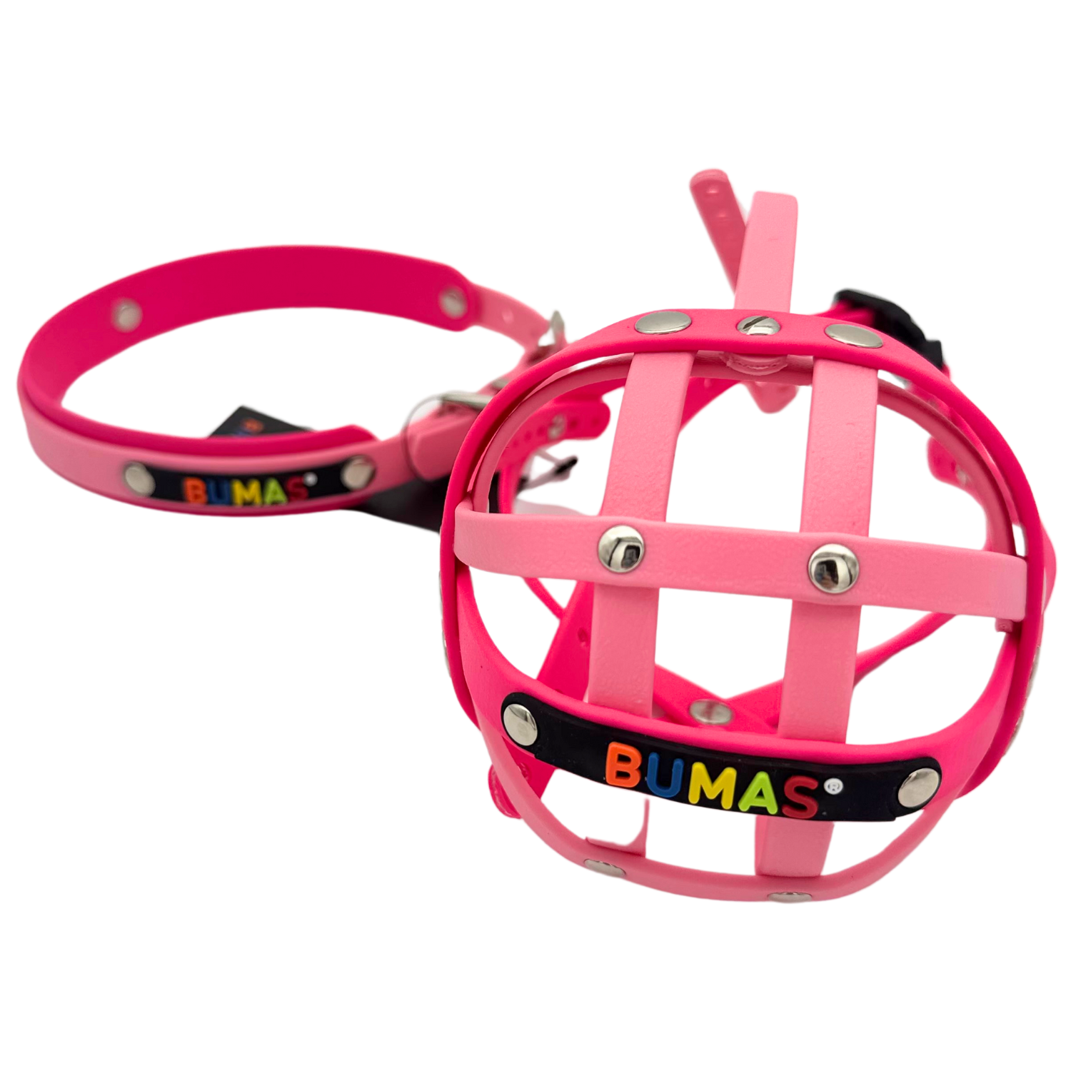 BUMAS Biothane Maulkorb für Boston Terrier