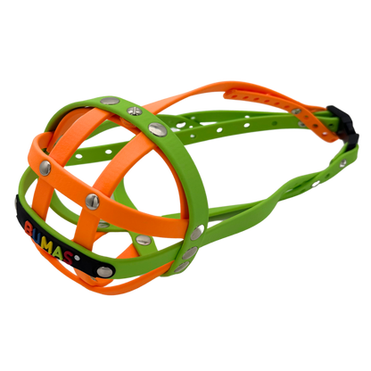 BUMAS Biothane Maulkorb für Boston Terrier