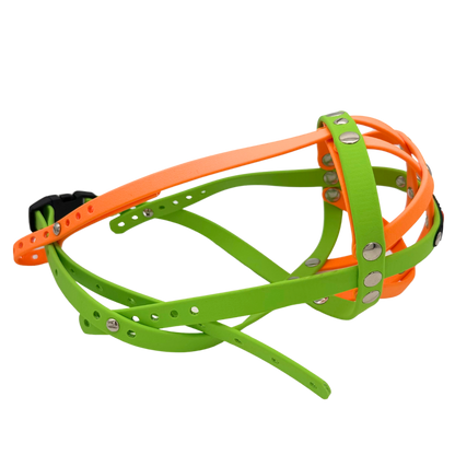 BUMAS Biothane Maulkorb für Boston Terrier