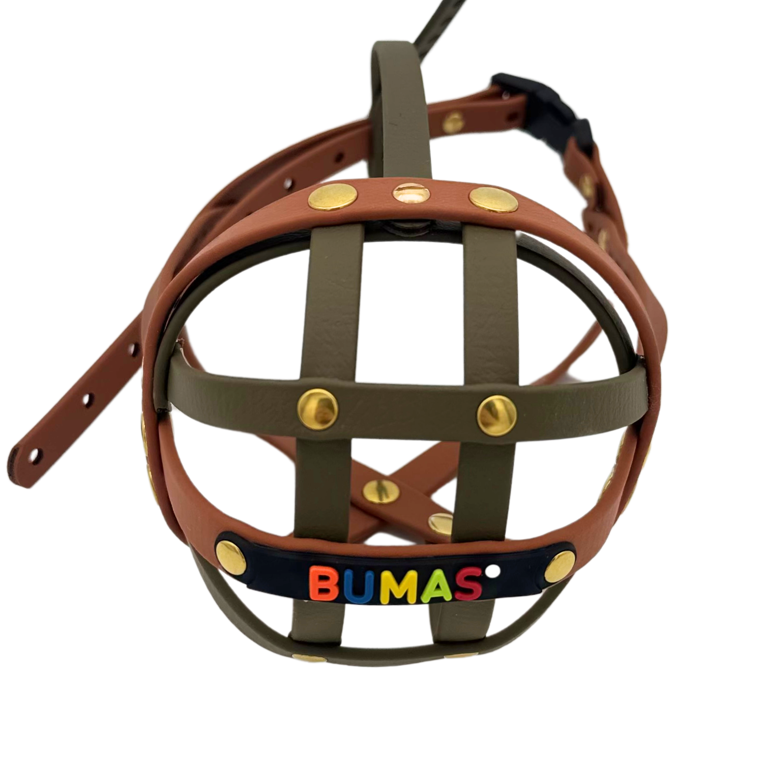 BUMAS Biothane Maulkorb für Boston Terrier