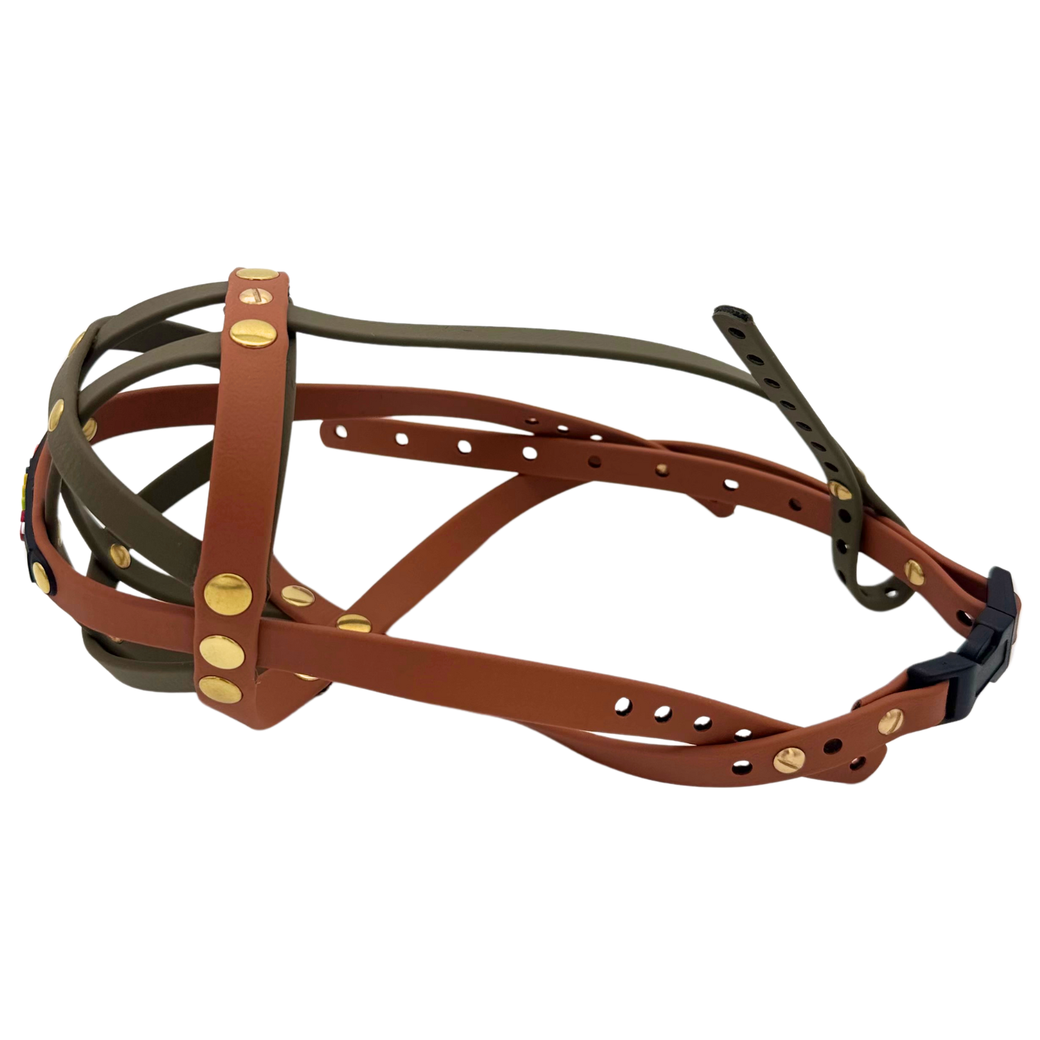 BUMAS Biothane Maulkorb für Boston Terrier