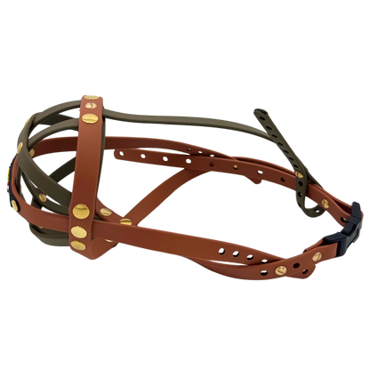 BUMAS Biothane Maulkorb für Boston Terrier