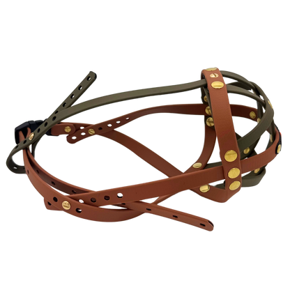 BUMAS Biothane Maulkorb für Boston Terrier