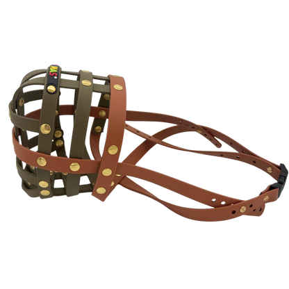 BUMAS Biothane Maulkorb für Rhodesian Ridgeback