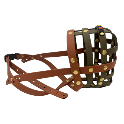 BUMAS Biothane Maulkorb für Rhodesian Ridgeback