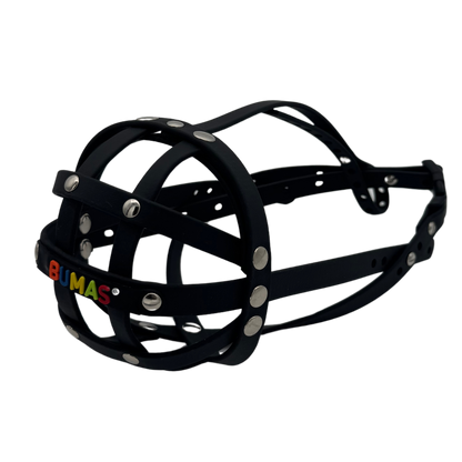 BUMAS Biothane Maulkorb für Boston Terrier