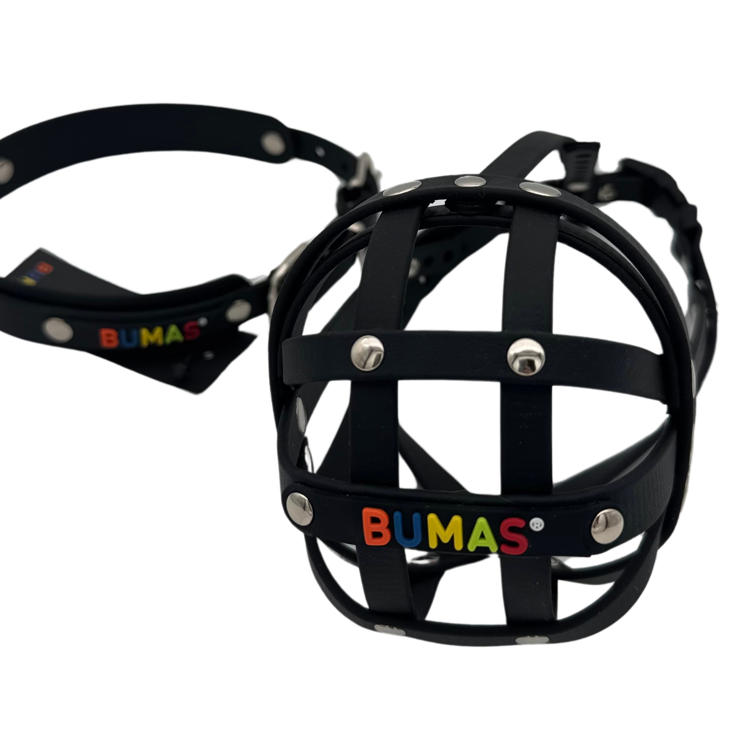 BUMAS Biothane Maulkorb für Boston Terrier