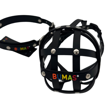BUMAS Biothane Maulkorb für Boston Terrier