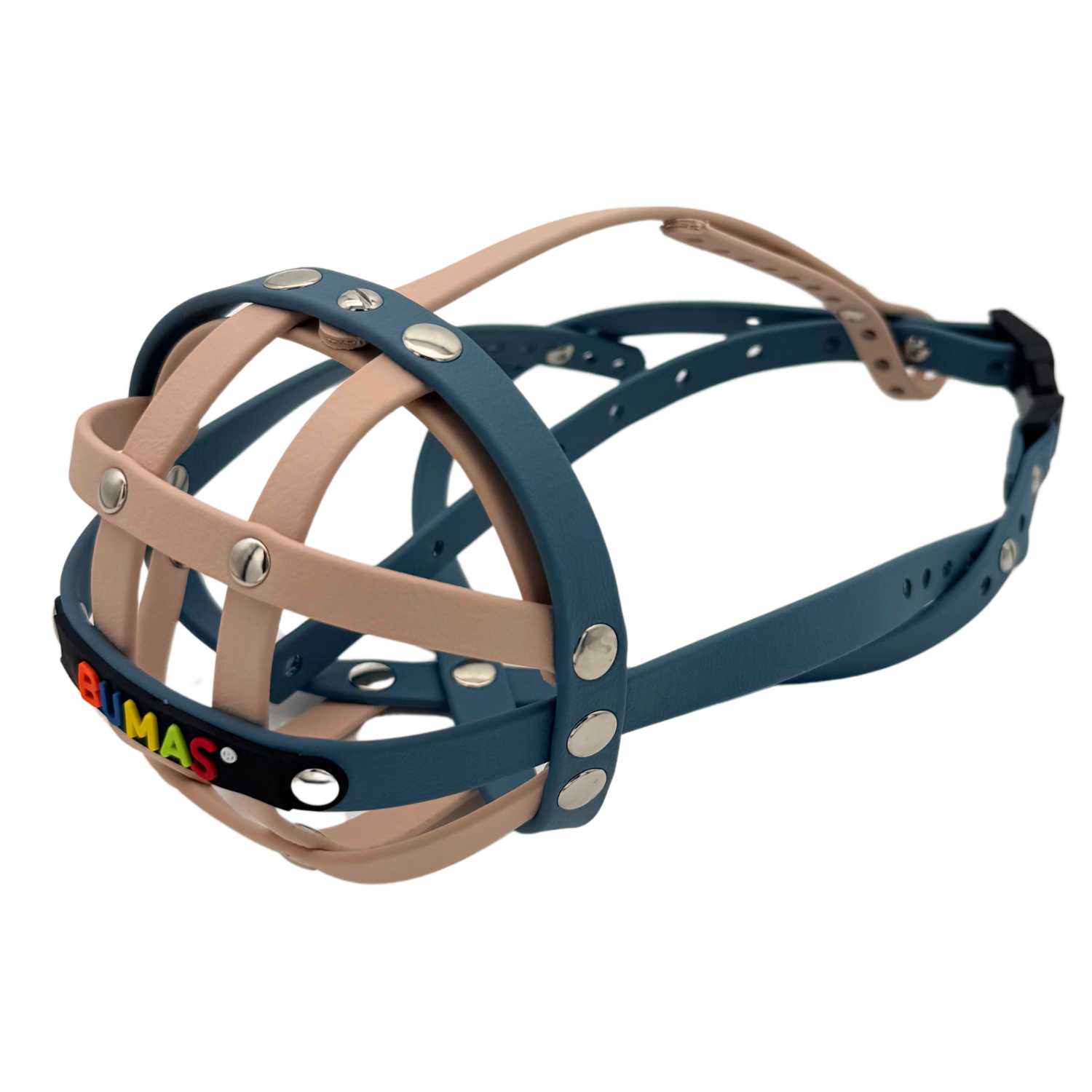 BUMAS Biothane Maulkorb für Boston Terrier