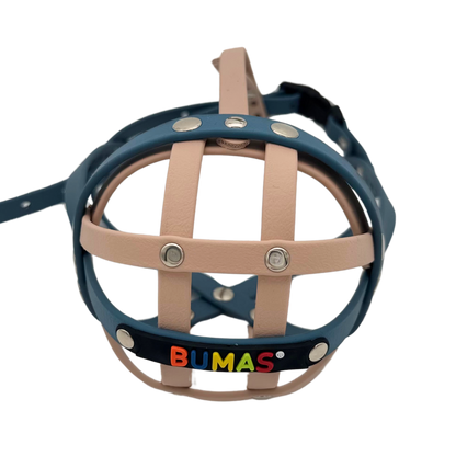 BUMAS Biothane Maulkorb für Boston Terrier