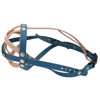 BUMAS Biothane Maulkorb für Boston Terrier