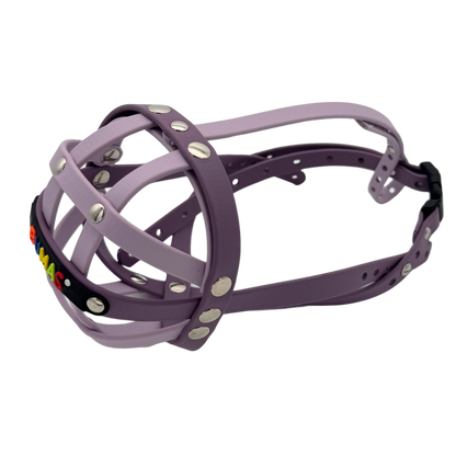 BUMAS Biothane Maulkorb für Boston Terrier