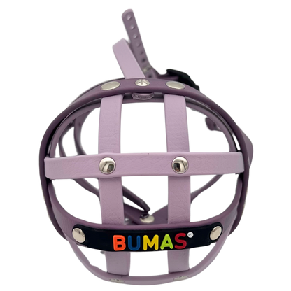 BUMAS Biothane Maulkorb für Boston Terrier