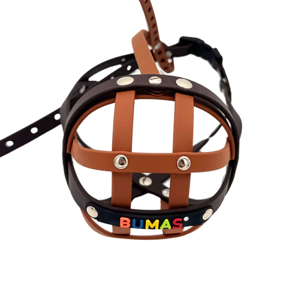 BUMAS Biothane Maulkorb für Boston Terrier