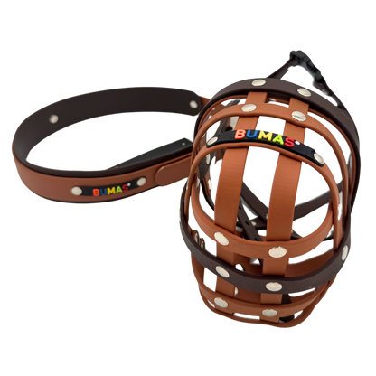 BUMAS Biothane Maulkorb für Rhodesian Ridgeback