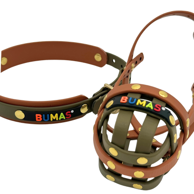 BUMAS Biothane Maulkorb für Jack Russell Terrier