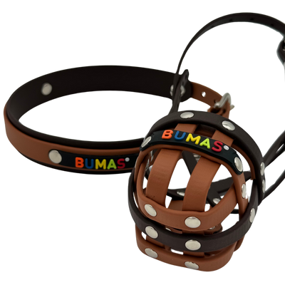 BUMAS Biothane Maulkorb für Jack Russell Terrier