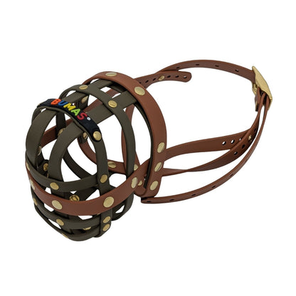 BUMAS Biothane Muzzle for Border Collies