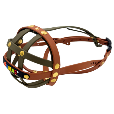 BUMAS Biothane Muzzle for Pugs