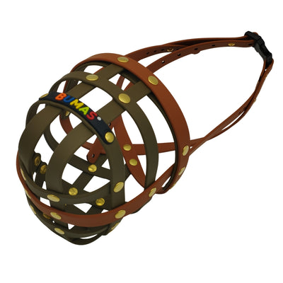 BUMAS Biothane Muzzle for Rhodesian Ridgeback