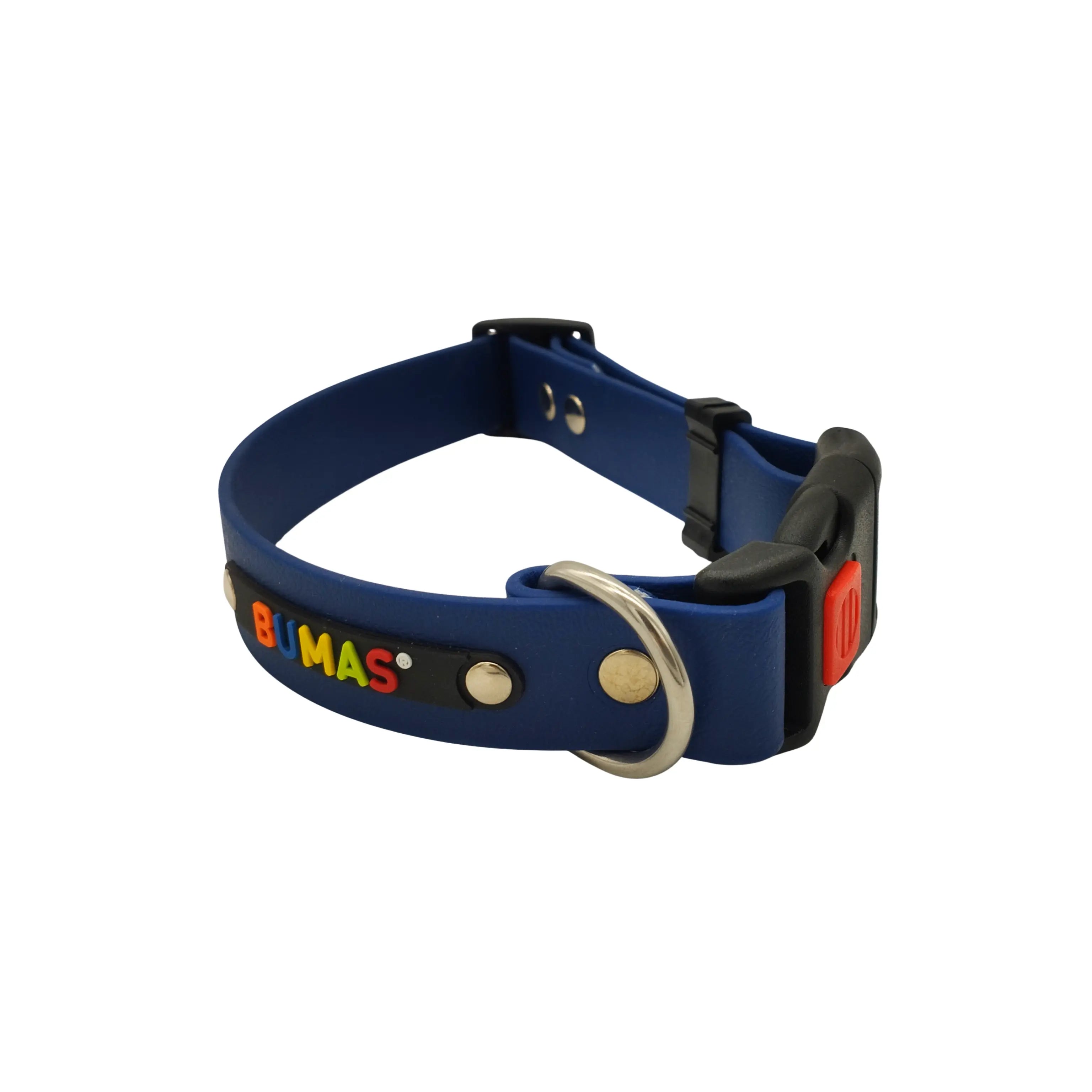 BUMAS Halsband Classic navyblau 40-50cm