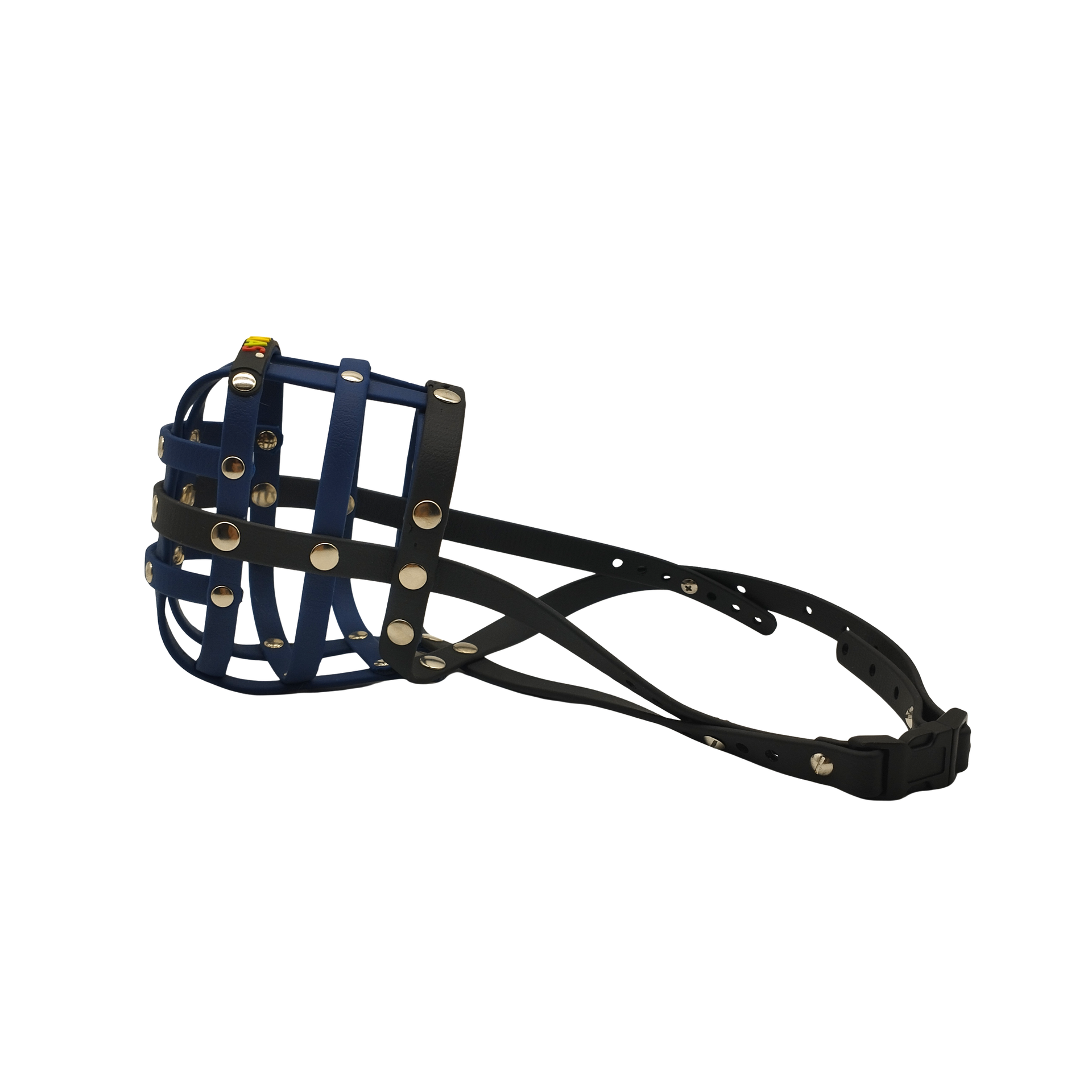 BUMAS Maulkorb schwarz-navyblau-navyblau