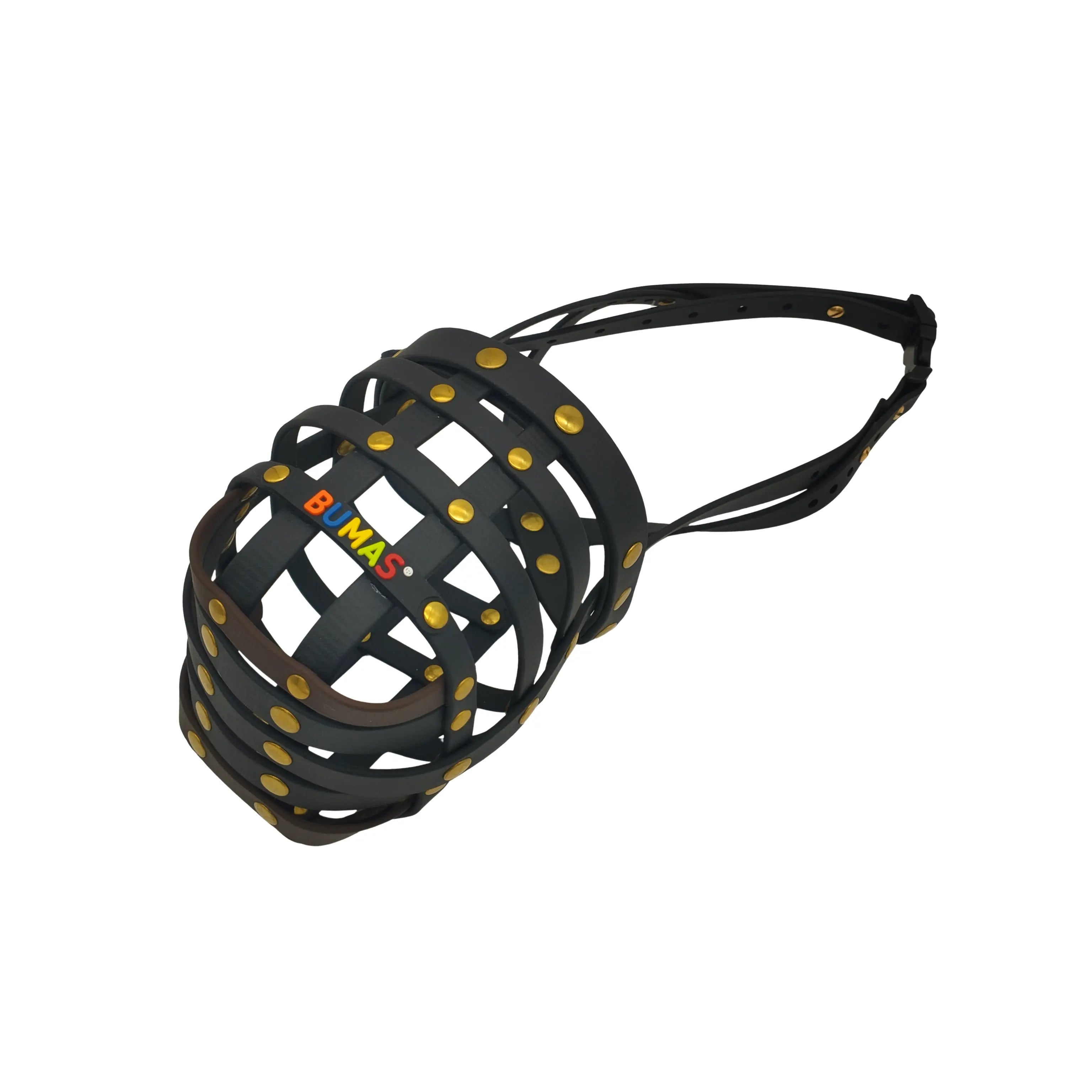 BUMAS Maulkorb schwarz-schwarz-schwarz