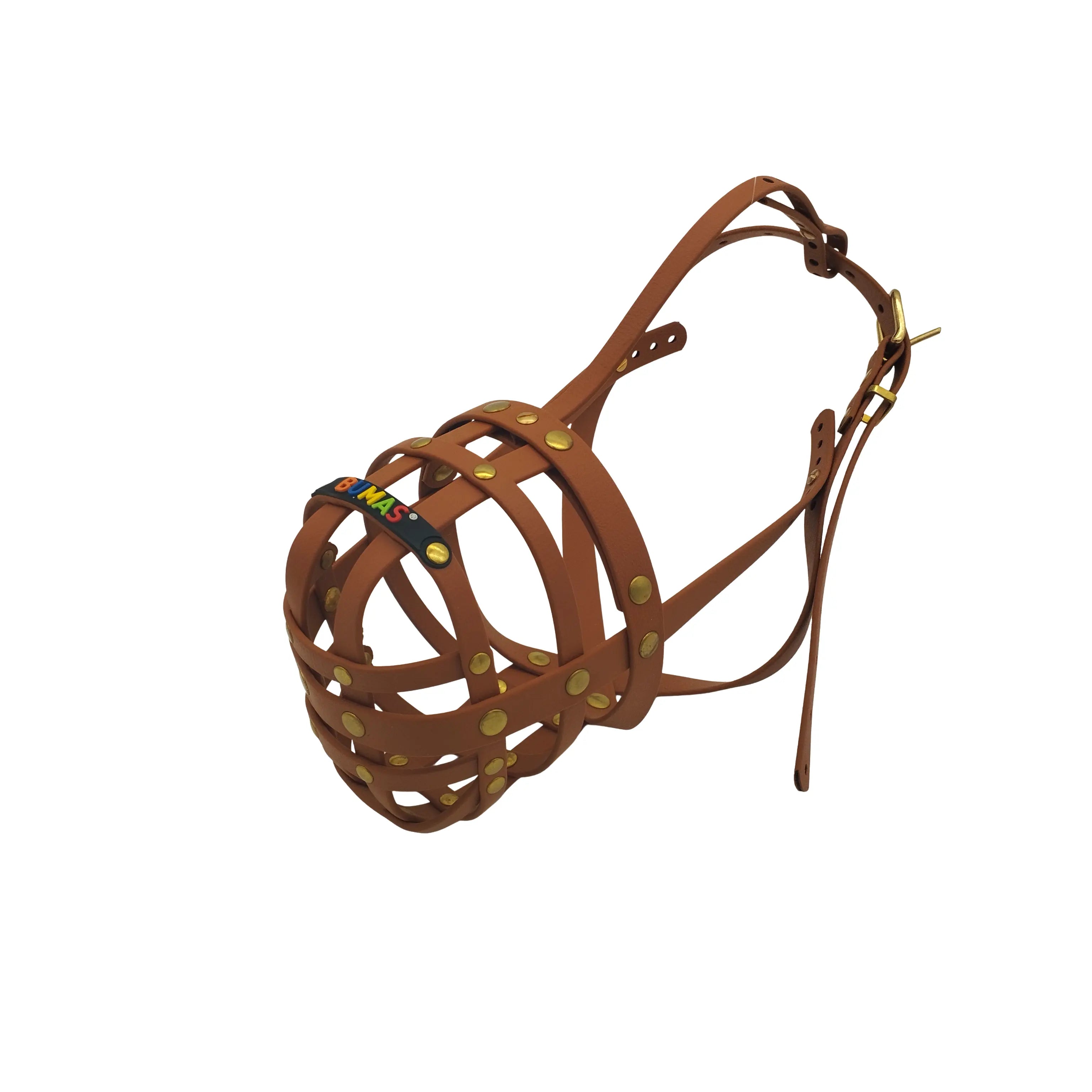 BUMAS Maulkorb hellbraun-hellbraun-hellbraun