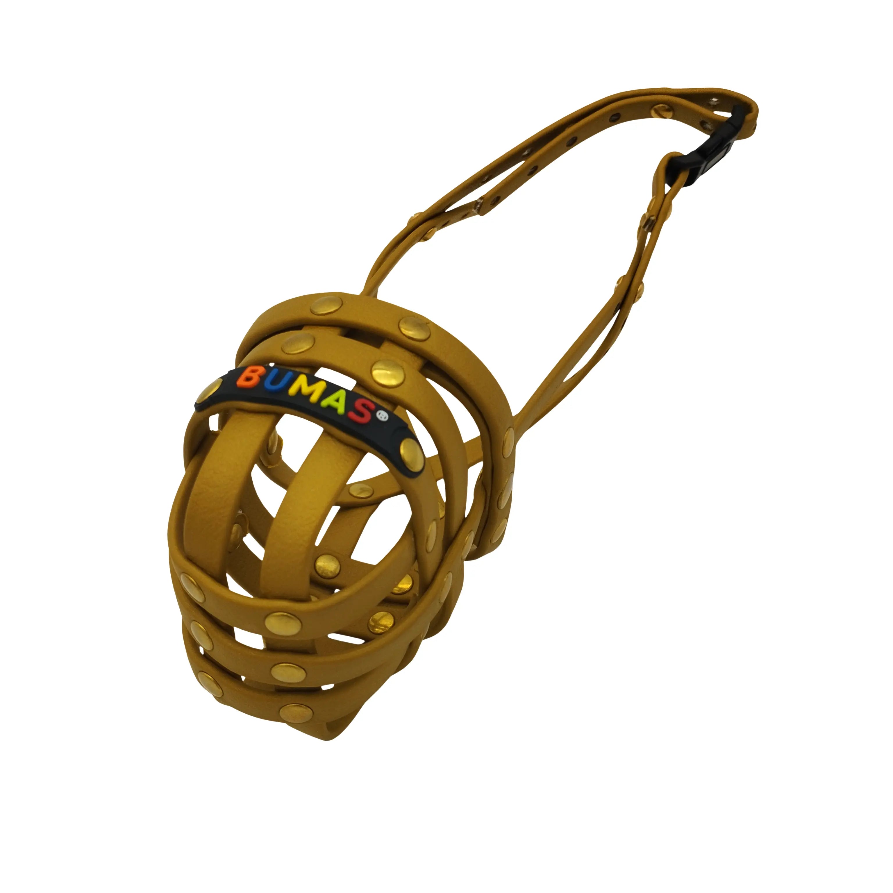 BUMAS Maulkorb gold-gold-gold